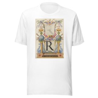 Guide for Constructing the Letter R by Joris Hoefnagel T-Shirt