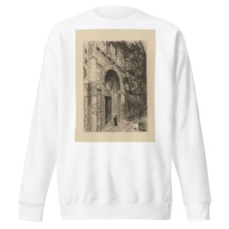 Le Pape Pl.11 by Jean-Paul Laurens Sweatshirt