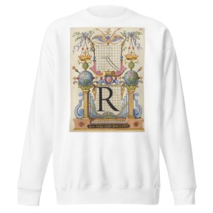 Guide for Constructing the Letter R by Joris Hoefnagel Sweatshirt