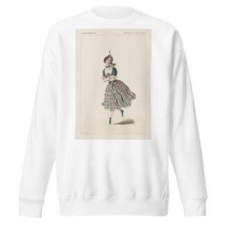 Melle. Camille, rôle de Jenny, dans Trilby. Theatre de la Porte St. Martin by Alexandre Lacauchie Sweatshirt