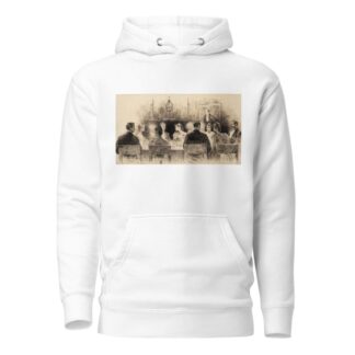 Dinner Party by Charles Dana Gibson Hoodie
