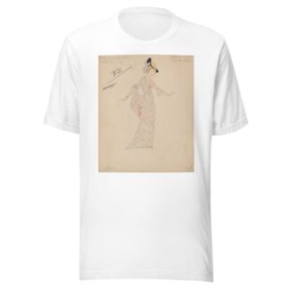 Old New York-Fifth Ave Flapper by Helen Marguerite O'Kane T-Shirt