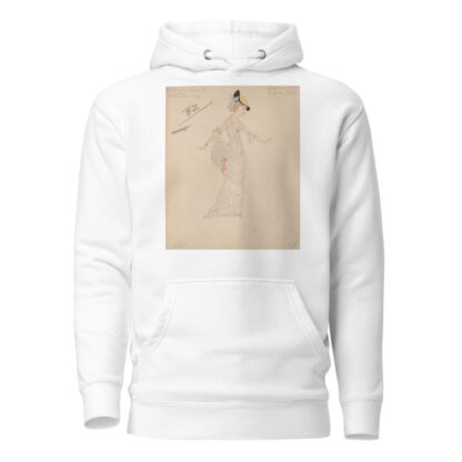 Old New York-Fifth Ave Flapper by Helen Marguerite O'Kane Hoodie