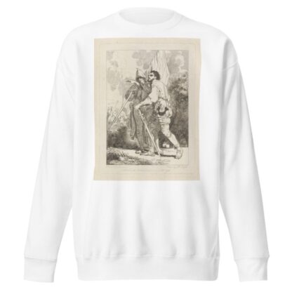 Banditti…Representing Banditti Variously Employed; Giving Orders in Battle by John Hamilton Mortimer Sweatshirt