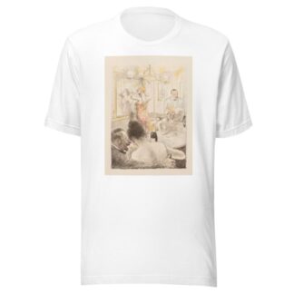 illustratie voor Edmond Glesener, Au Beau Pafond by Armand Rassenfosse T-Shirt