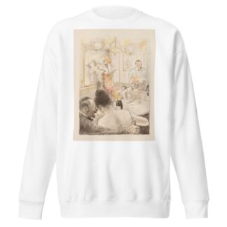 illustratie voor Edmond Glesener, Au Beau Pafond by Armand Rassenfosse Sweatshirt