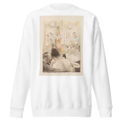 illustratie voor Edmond Glesener, Au Beau Pafond by Armand Rassenfosse Sweatshirt