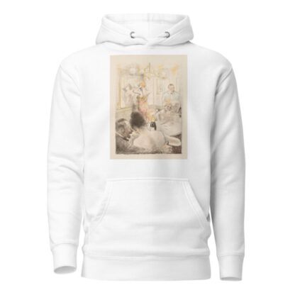 illustratie voor Edmond Glesener, Au Beau Pafond by Armand Rassenfosse Hoodie