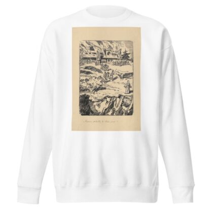 The Kysuca Runs to Vlčia Jama by Andrej Kováčik Sweatshirt