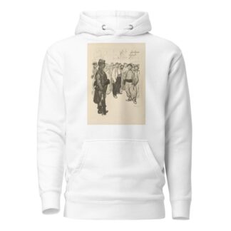 On Strike by Théophile Alexandre Steinlen Hoodie