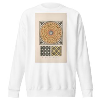 Marmor-Fussböden in der Marcus-Kirche zu Venedig 3 by Friedrich Maximilian Hessemer Sweatshirt