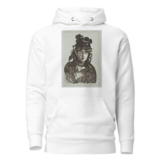 Portrait of Berthe Morisot by Édouard Manet Hoodie