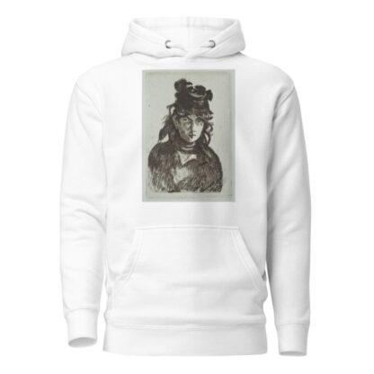 Portrait of Berthe Morisot by Édouard Manet Hoodie