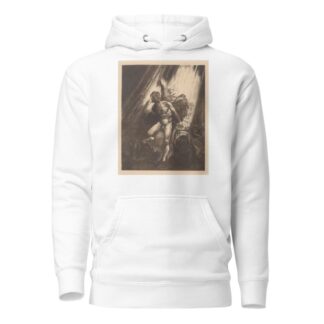 Gevallen engel leunend tegen een rots by Johannes Josephus Aarts Hoodie