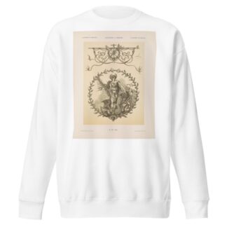Allegorien und Embleme Vol. II Pl.100 by Albert Ilg Sweatshirt