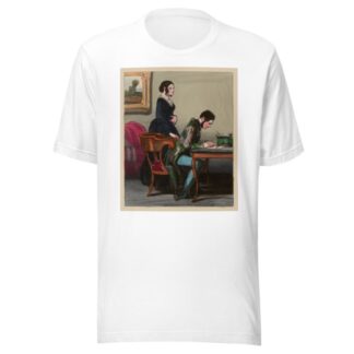 La lettre de Coquardeau by Paul Gavarni T-Shirt