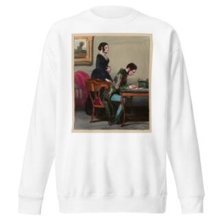 La lettre de Coquardeau by Paul Gavarni Sweatshirt
