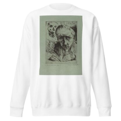 Tod und Künstler by Lovis Corinth Sweatshirt