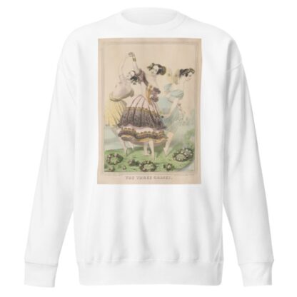 The three graces by Sarony, Major & Knapp Lith. Sweatshirt