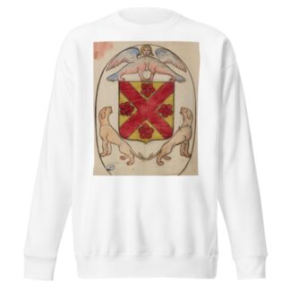 Projet de décor pour un vitrail à motif héraldique by Prosper Lafaye Sweatshirt