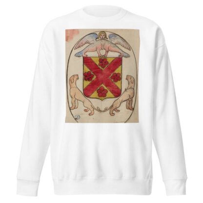 Projet de décor pour un vitrail à motif héraldique by Prosper Lafaye Sweatshirt