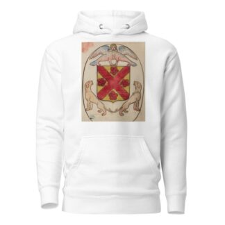 Projet de décor pour un vitrail à motif héraldique by Prosper Lafaye Hoodie
