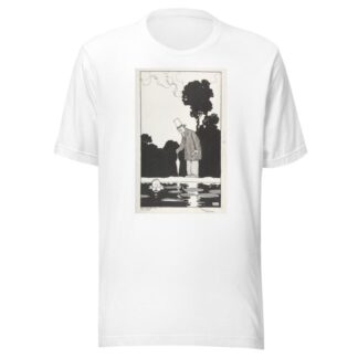 ‘Some Busybody Will Come Along’; The Kelpie of Snooziepod, Topsy-Turvy Tales by William Heath Robinson T-Shirt