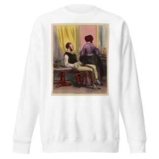 Qu’est-ce que tu as. aumoins on sait que c’est ton ami by Paul Gavarni Sweatshirt