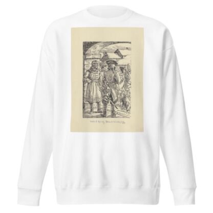 24. – He Couldn’t Believe His Eyes nor His Ears by Andrej Kováčik Sweatshirt