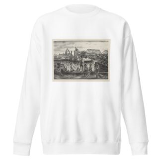 Bathers, Harlem River by Saul Kovner Sweatshirt