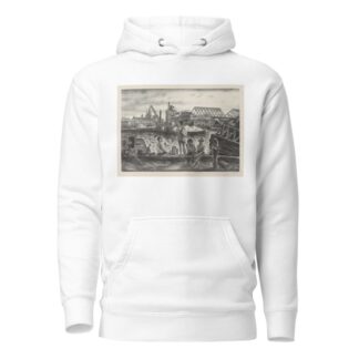 Bathers, Harlem River by Saul Kovner Hoodie