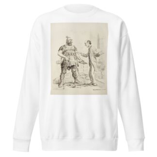 When the Hun comes to the U.S. Pacifist by William Henry Walker Sweatshirt