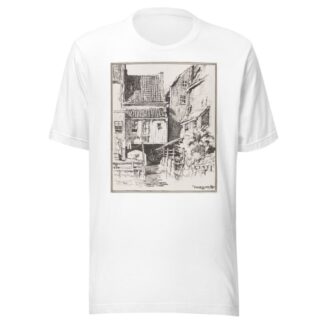 Waterpoortje naar de Zuiderhaven te Enkhuizen by Huib Luns T-Shirt