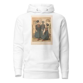 Deutsche Volkstrachten Pl.81 by Albert Kretschmer Hoodie