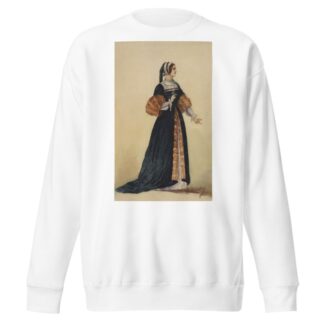 Historical costumes Pl.16 by Charles Bianchini Sweatshirt