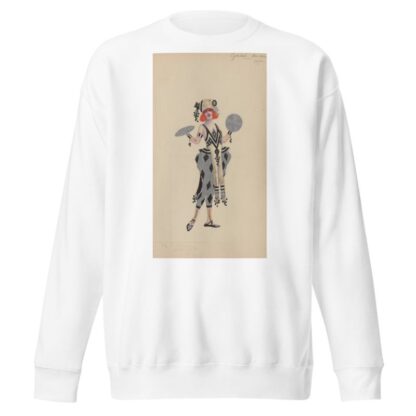 Cymbal Dancers-Girls by Will R. Barnes Sweatshirt