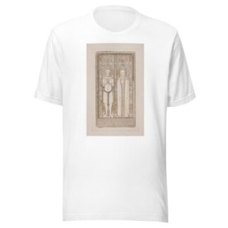Gravplade. Anders Bondesen og hustru by Oluf Olufsen Bagge T-Shirt