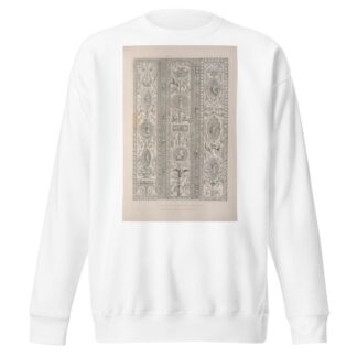 Rudiments of curvilinear design Pl.47 by George Phillips Sweatshirt