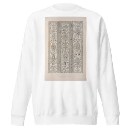 Rudiments of curvilinear design Pl.47 by George Phillips Sweatshirt