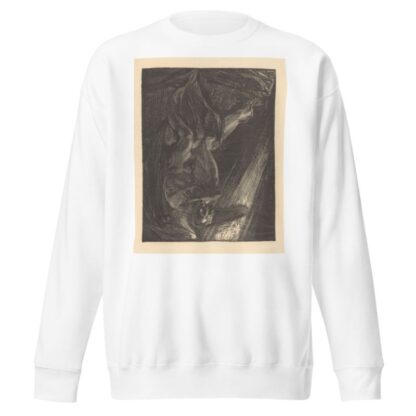 Gevallen engel zittend op een rots. by Johannes Josephus Aarts Sweatshirt