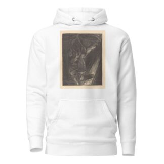 Gevallen engel zittend op een rots. by Johannes Josephus Aarts Hoodie