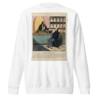 Apothicaire en pharmacien by Honoré Daumier Sweatshirt