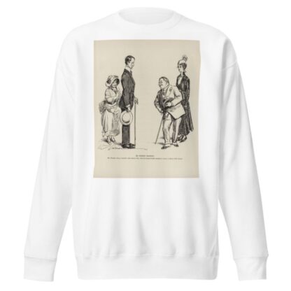 Do women propose by Charles Dana Gibson Sweatshirt