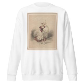 L’Opéra. Mlle Guimard. La pastorale by Eugène Charles François Guérard Sweatshirt
