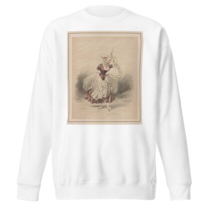 L’Opéra. Mlle Guimard. La pastorale by Eugène Charles François Guérard Sweatshirt