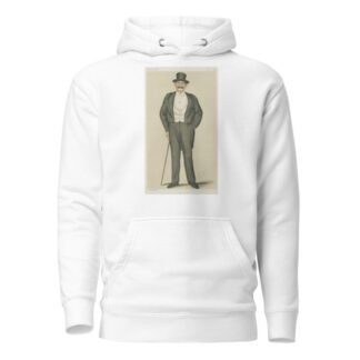 Sports, Miscellaneous; Gymnast; ‘Fred’, Captain Frederick G. Burnaby, December 2, 1876 by Leslie Matthew Ward Hoodie