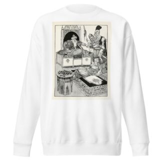 Forty-four Turkish fairy tales Pl 37 by Willy Pogany Sweatshirt