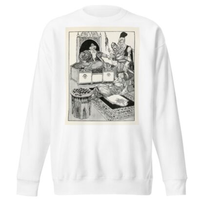 Forty-four Turkish fairy tales Pl 37 by Willy Pogany Sweatshirt