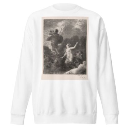 Twilight of the Gods; Siegfried and the Rhine Maidens by Henri Fantin-Latour Sweatshirt