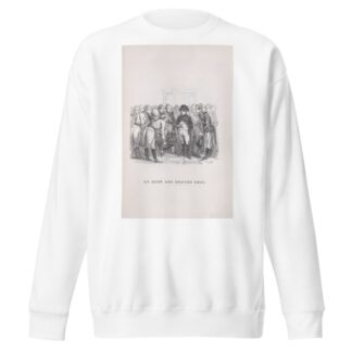 The God of Good People by J. J. Grandville Sweatshirt
